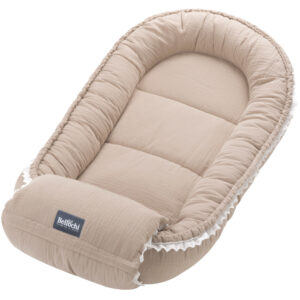 Cocon pour nouveau né <i>Cuddly Muslin Beige</i>