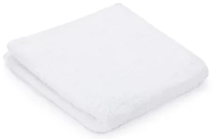 Serviette de toilette en coton 50×30 cm gant de toilette tango hôtel blanc, poids 400 g/m²