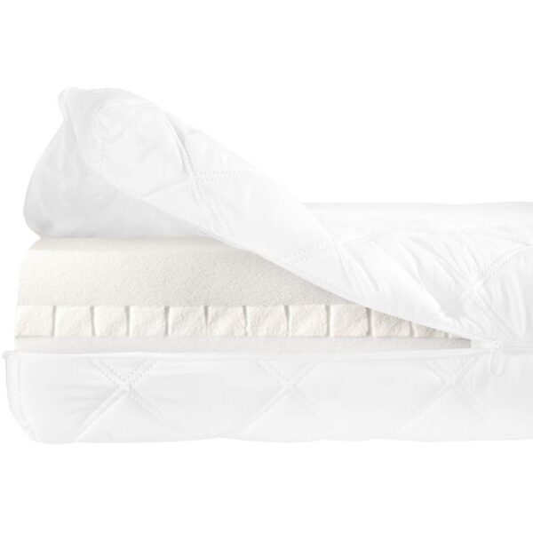 Matelas Gold Mousse Latex Visco, épaisseur 14cm x 60x120cm déhoussable