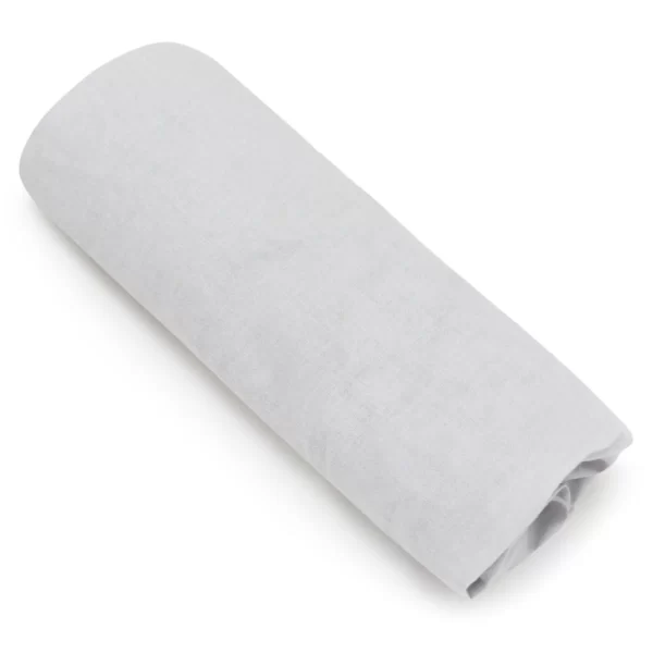 Lot de 6 draps-housses pour nacelle Twinux 70×25 cm, gris, blanc, beige