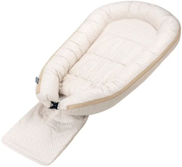 ensemble nid de bébé 90×60 cm, ensemble baby shower pour nouveau-né, coton, collection velours lux