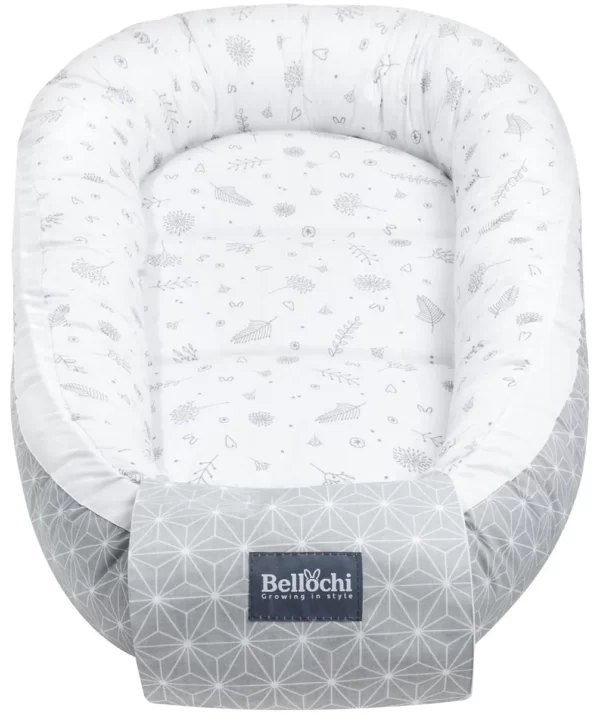 Ensemble nid de bébé Bellochi 90×60 cm, ensemble de baby shower pour nouveau-né, coton, bosquet étoilé