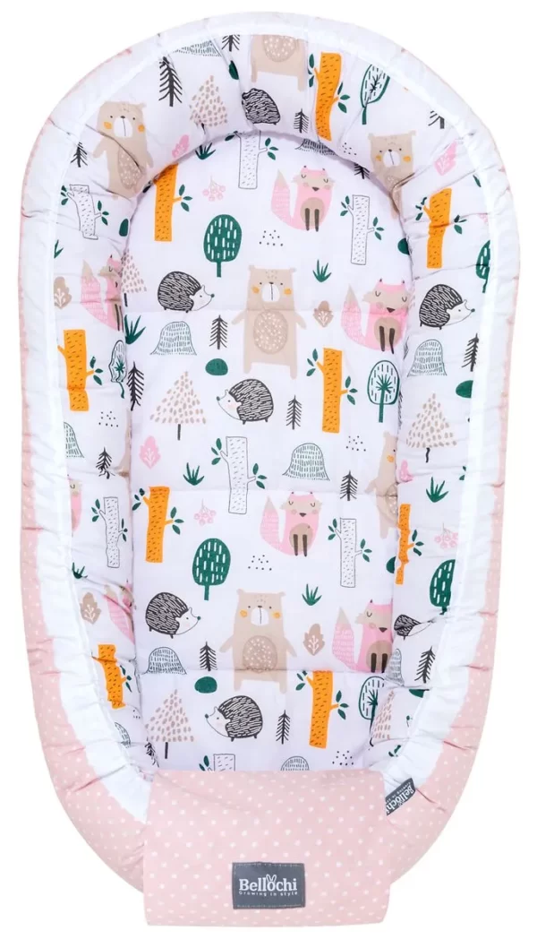 ensemble nid de bébé 90×60 cm, ensemble de baby shower pour nouveau-né, coton, 4rest