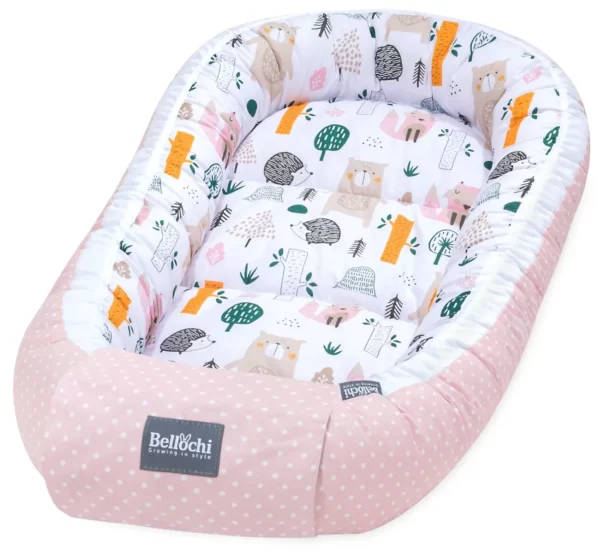 ensemble nid de bébé 90×60 cm, ensemble de baby shower pour nouveau-né, coton, 4rest