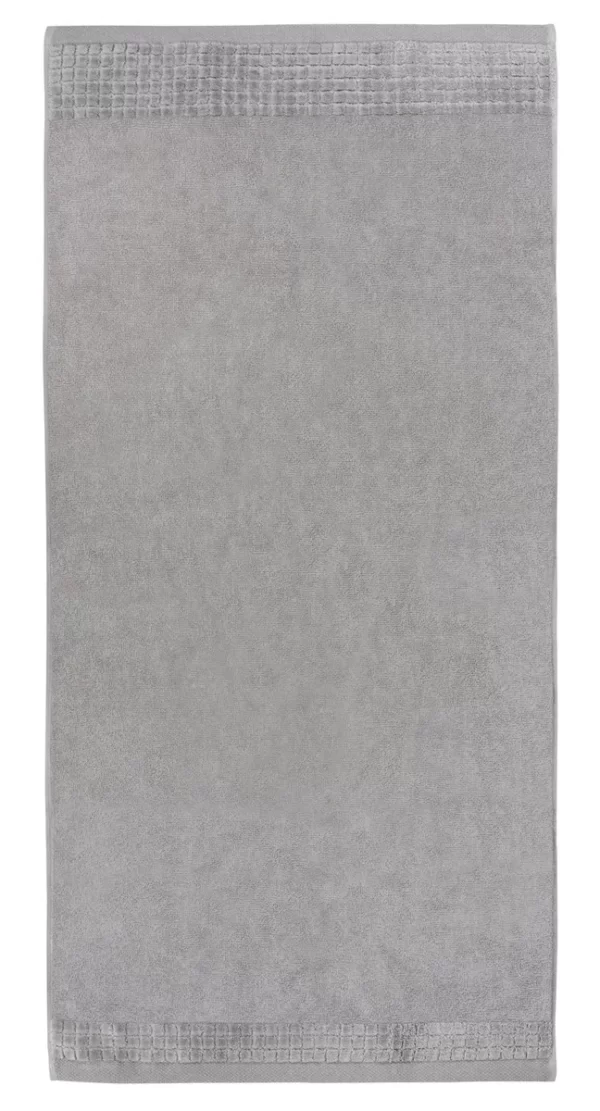 Serviettes de bain Hotel Luxury Collection 140×70 cm Larisa gris 500 g/m²