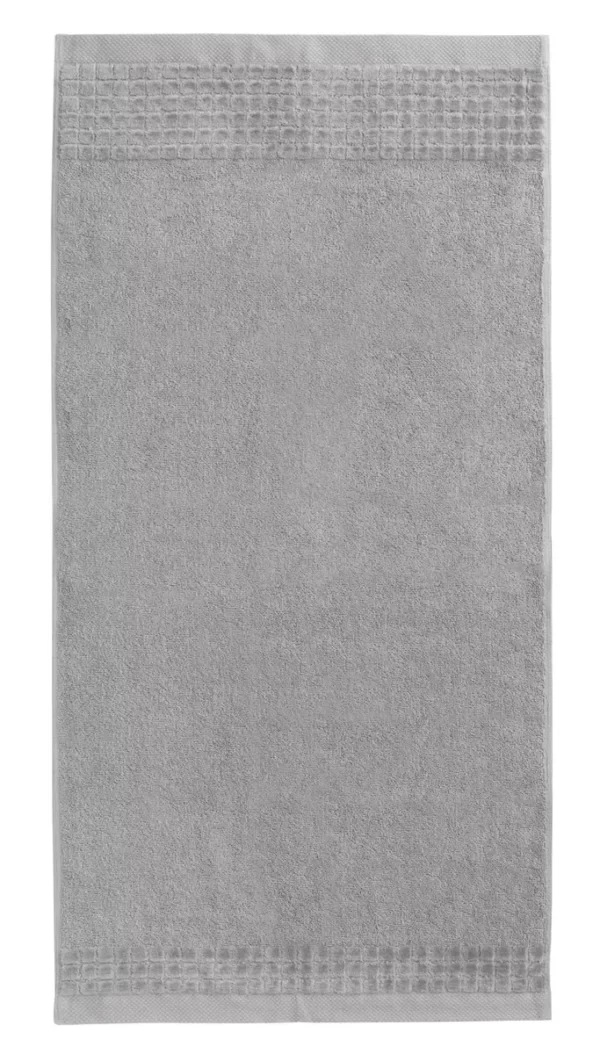 Serviette de toilette Hotel Luxury Collection 100×50 cm Larisa gris 500 g/m²
