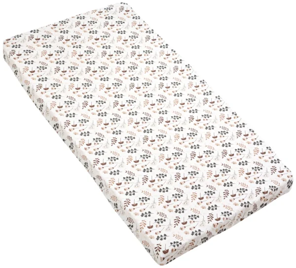 Drap-housse en coton pour matelas de lit de bébé de taille 120×60 cm arcadia