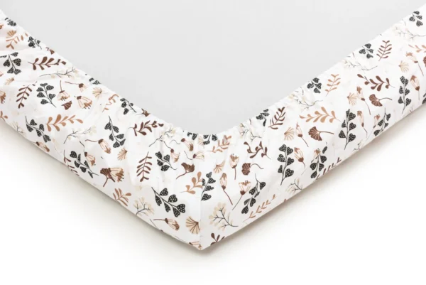 Drap-housse en coton pour matelas de lit de bébé de taille 120×60 cm arcadia