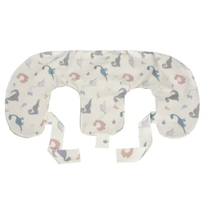 Housse de Rechange pour Coussin d&rsquo;Allaitement Jumeaux Dino